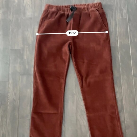 Original Use Burnt Orange Small Corduroy Pants - Picture 8 of 10